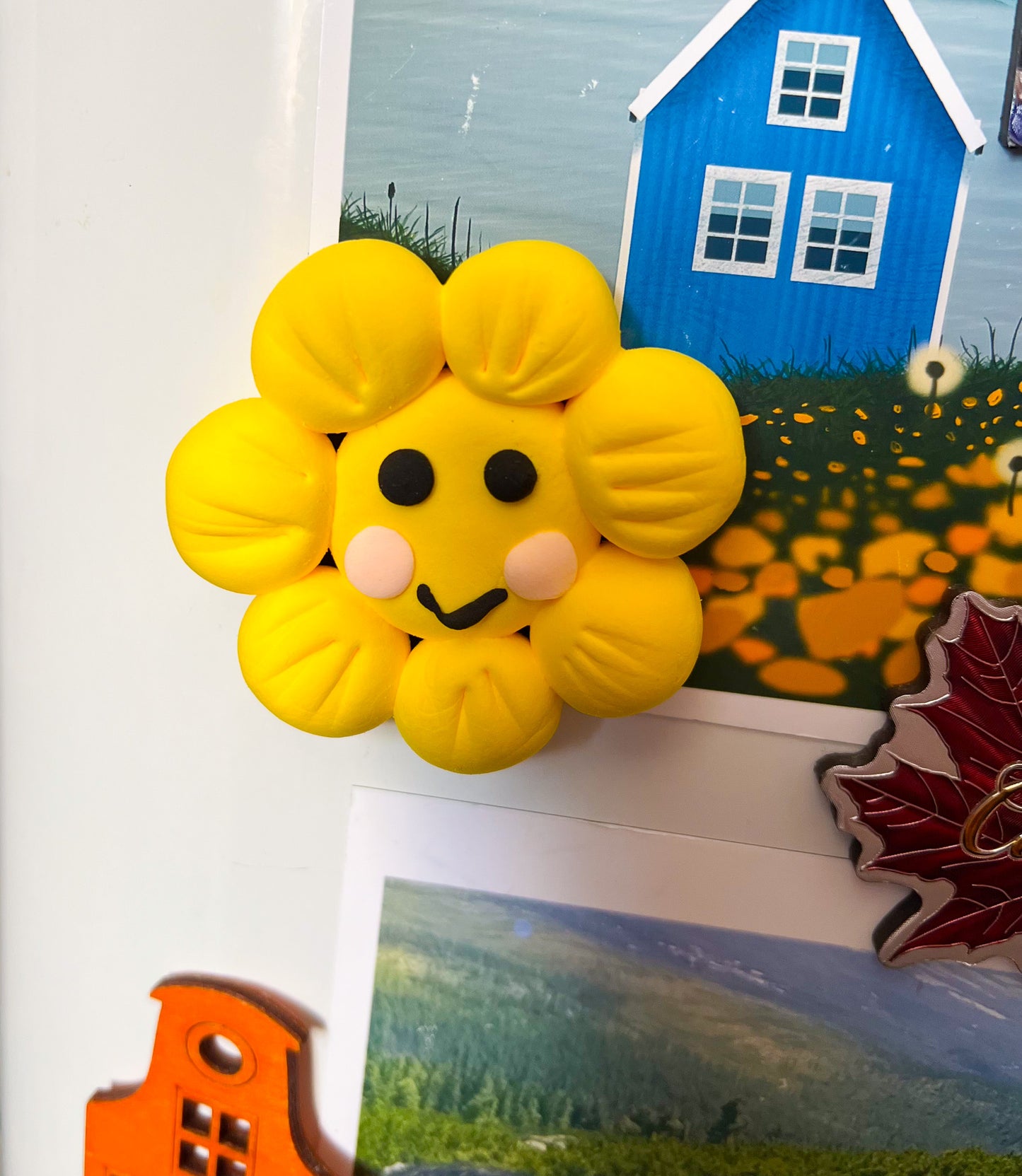 Sun Fridge Magnet