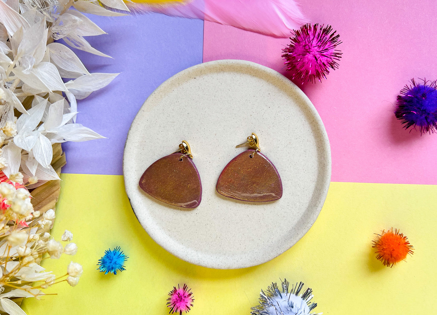 Violet Earrings