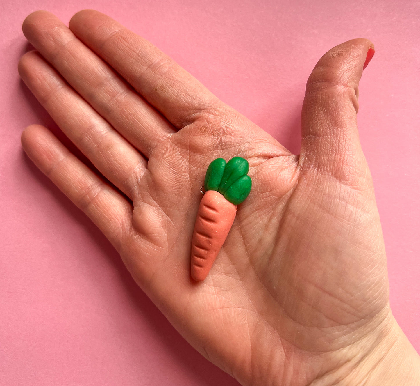 Carrot Keychain