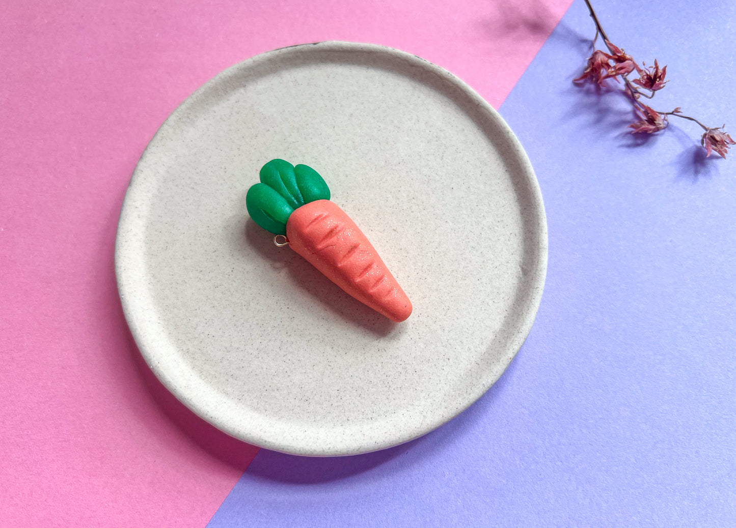 Carrot Keychain