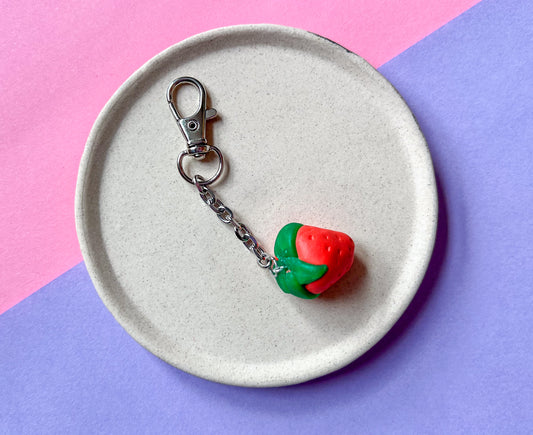 Strawberry Keychain