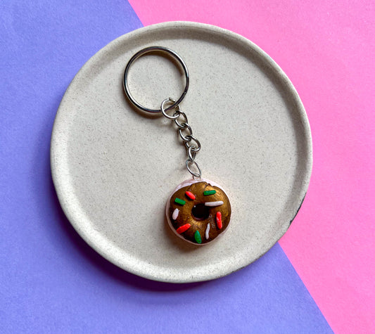 Donut Keychain