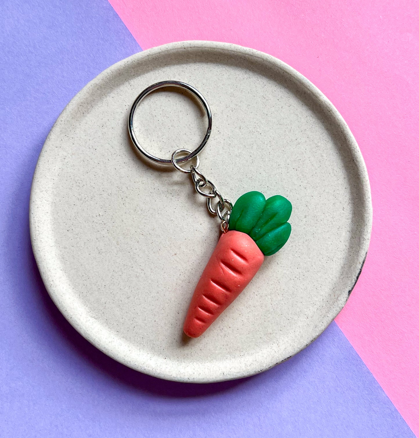 Carrot Keychain