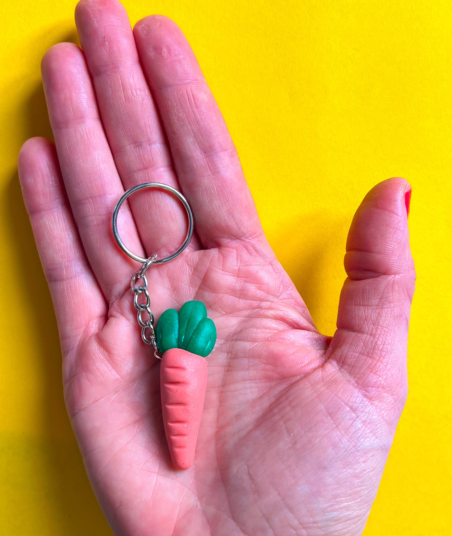 Carrot Keychain