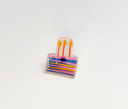 Birthday Cake Pin