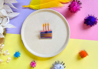 Birthday Cake Pin