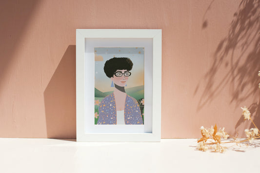 Countryside Girl Print