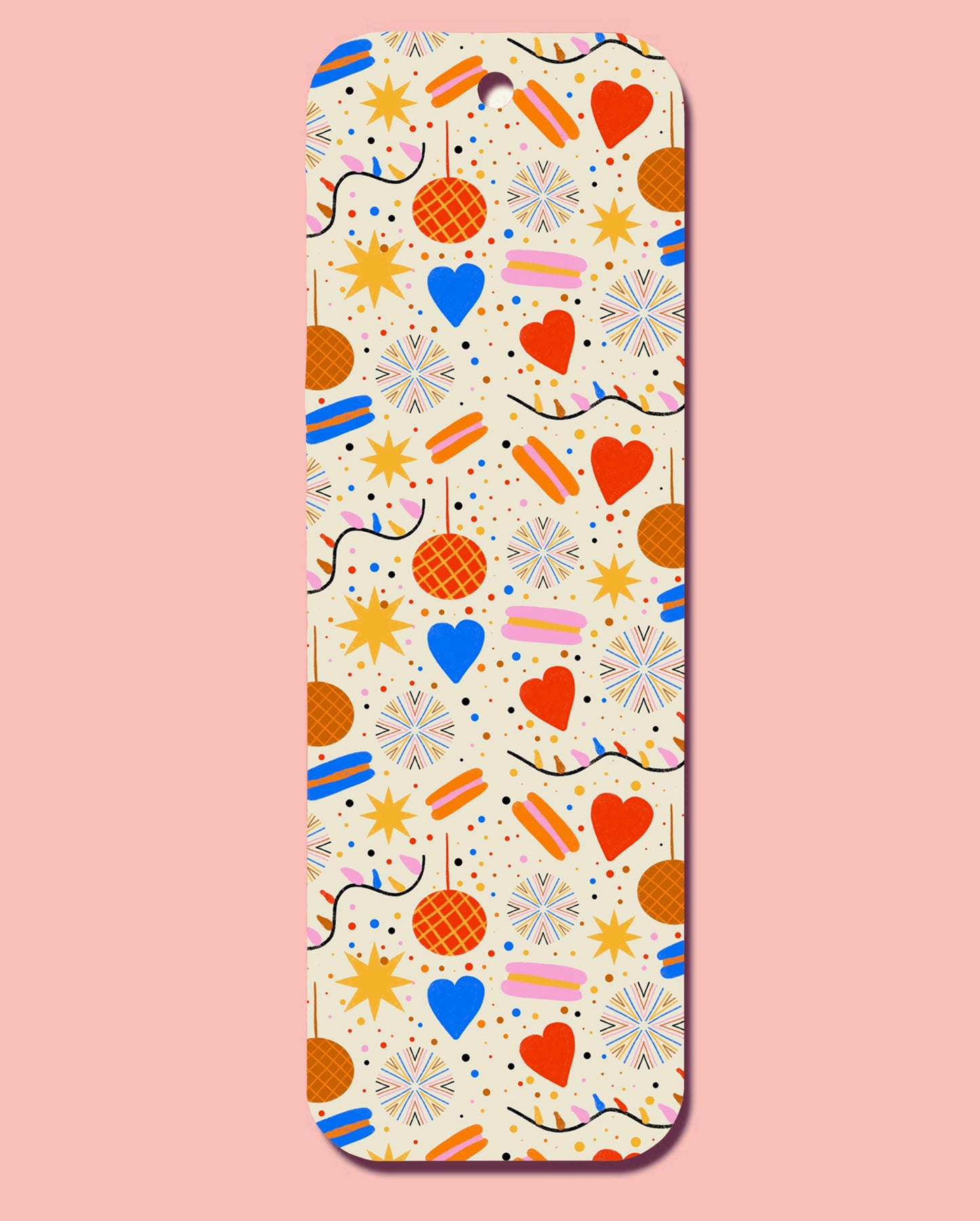 Heart Pattern Bookmark