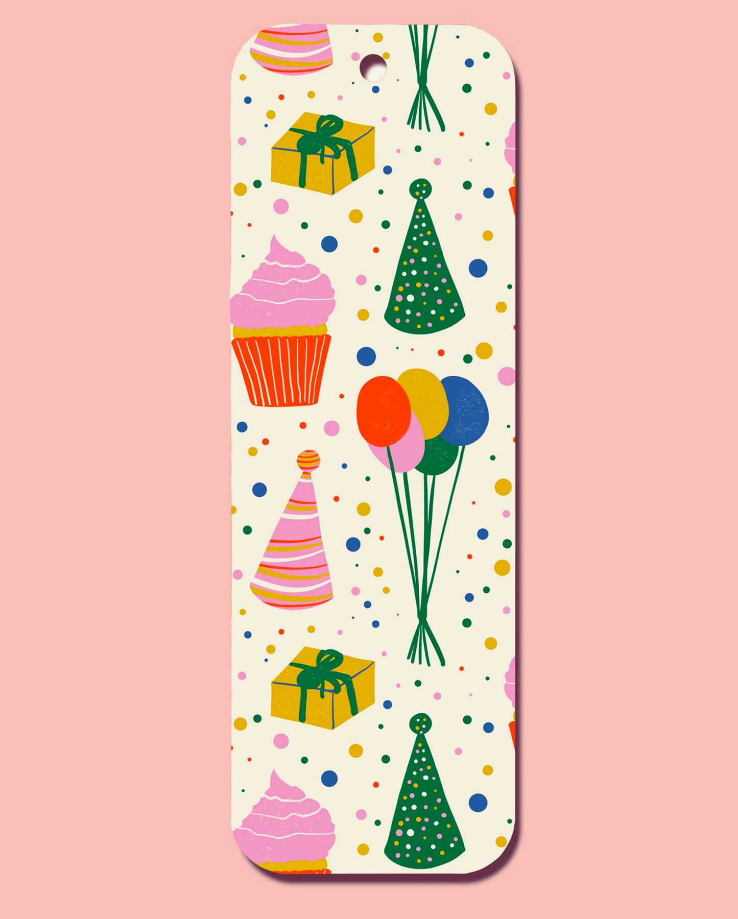 Birthday Party Pattern Bookmark