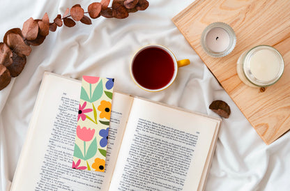 Sweet Flower Pattern Bookmark