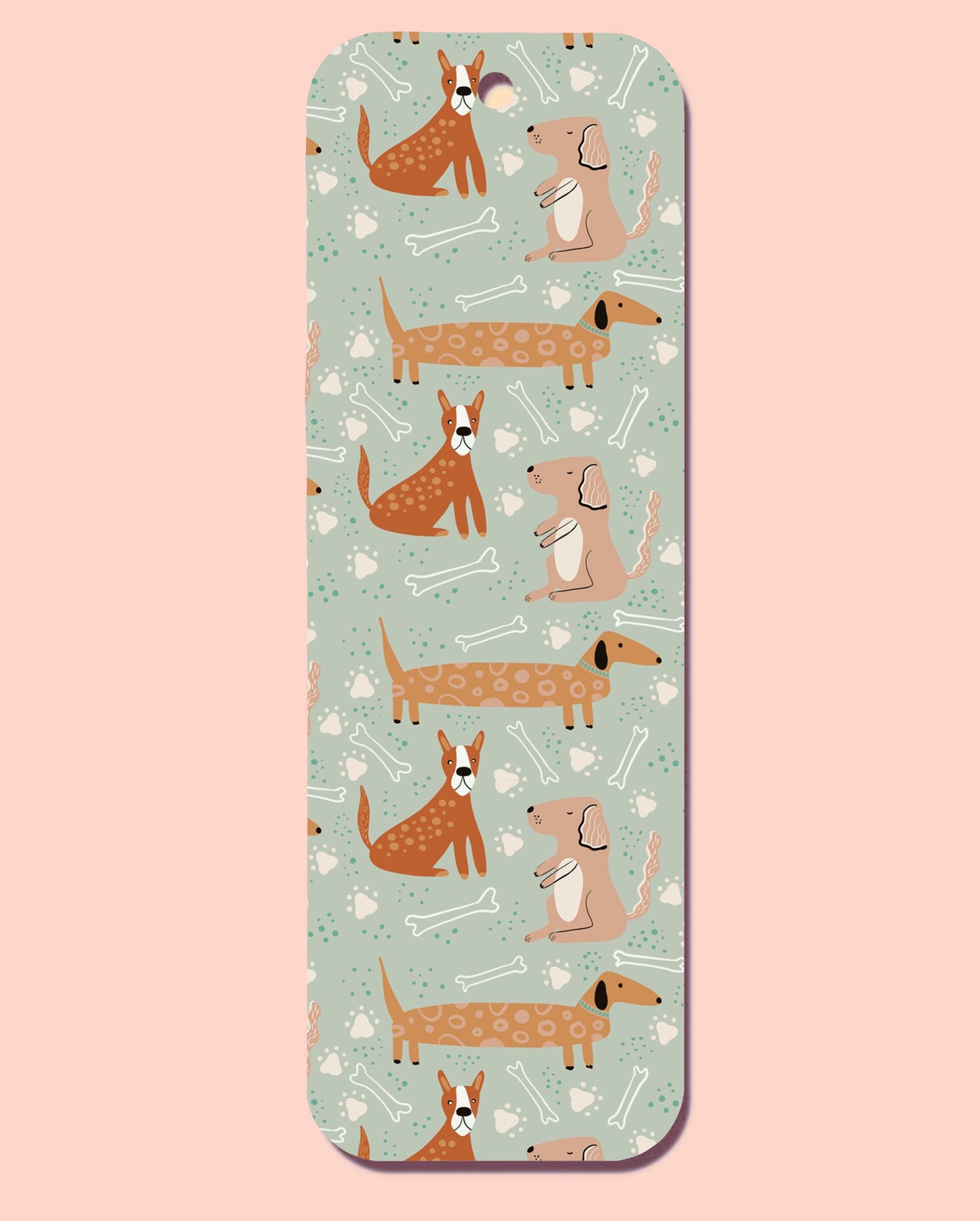 Dog Pattern Bookmark