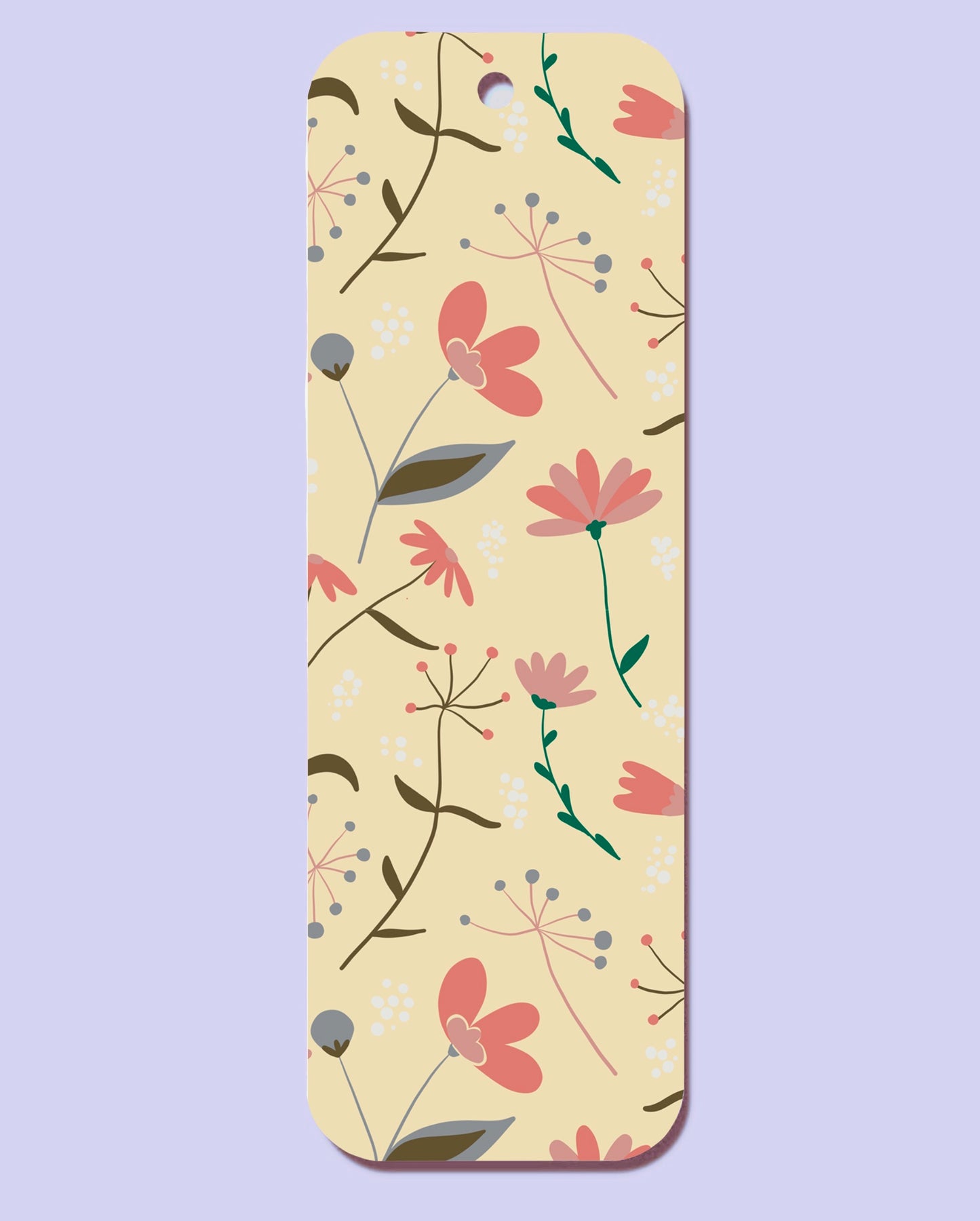 Flower Pattern Bookmark