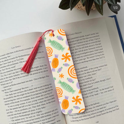 Candy Pattern Bookmark